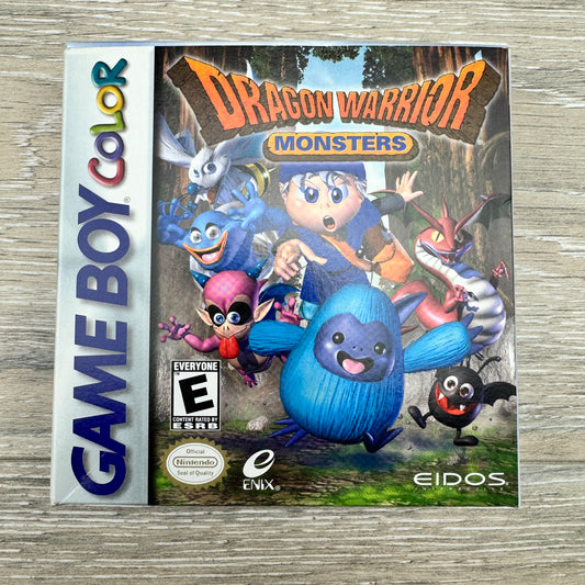 Dragon Warrior Monsters (Game Boy Color) - (Cart + Box + Manual)