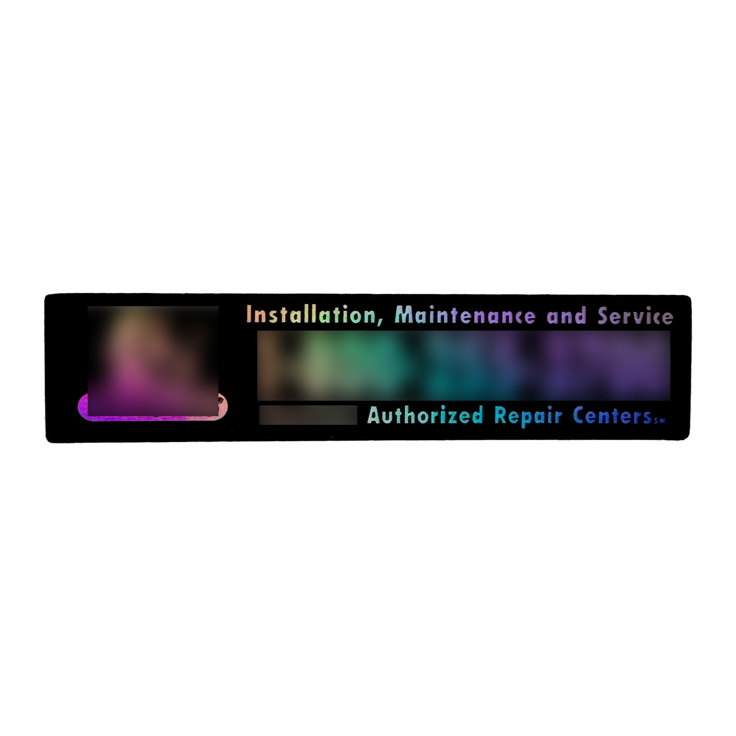 "64" Full Decal Set (Midnight Holo)