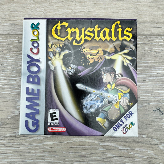 Crystalis (Game Boy Color) - (Game + Box + Manual)