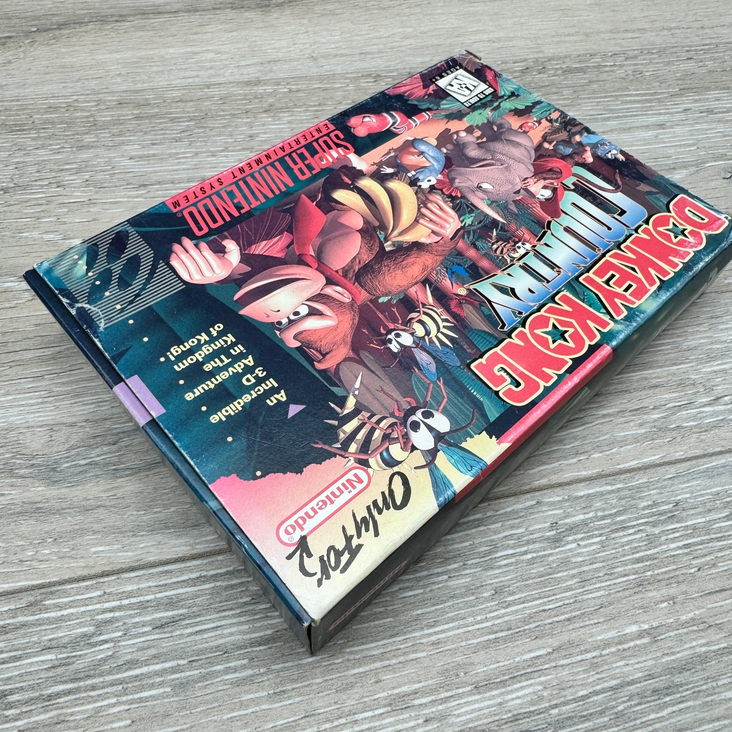 Donkey Kong Country (SNES) - (Cart + Box)