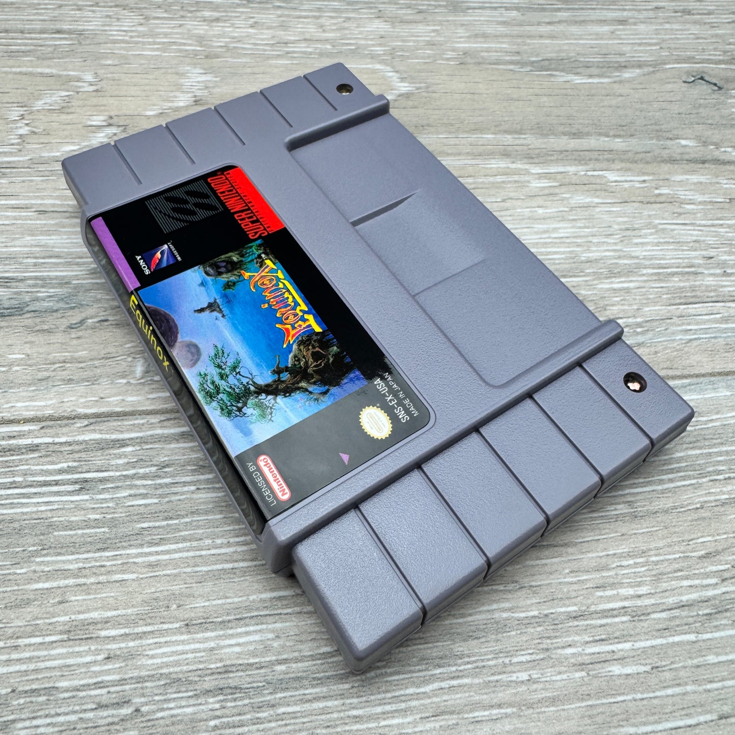 Equinox (SNES) - (Cart + Box + Manual + Extras)