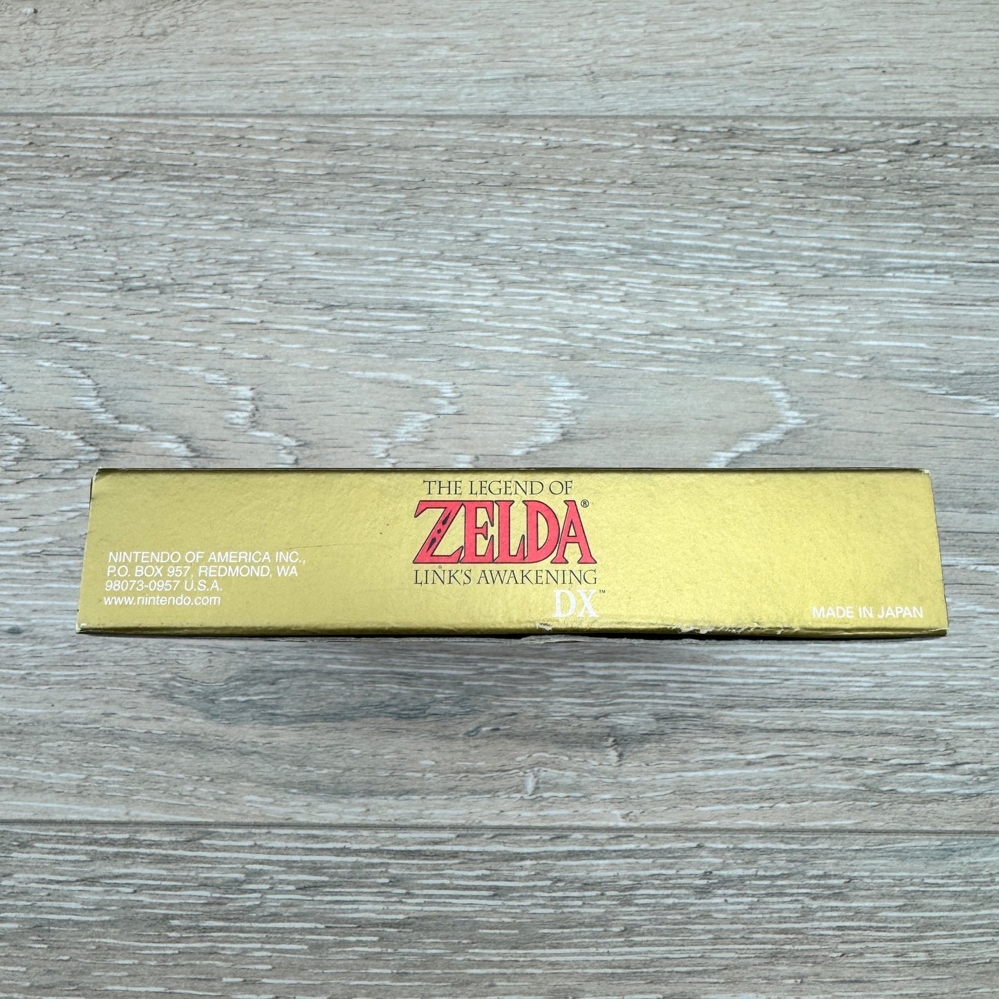 Legend of Zelda: Links Awakening DX (Game Boy Color) + (Cart + Box + Manual)