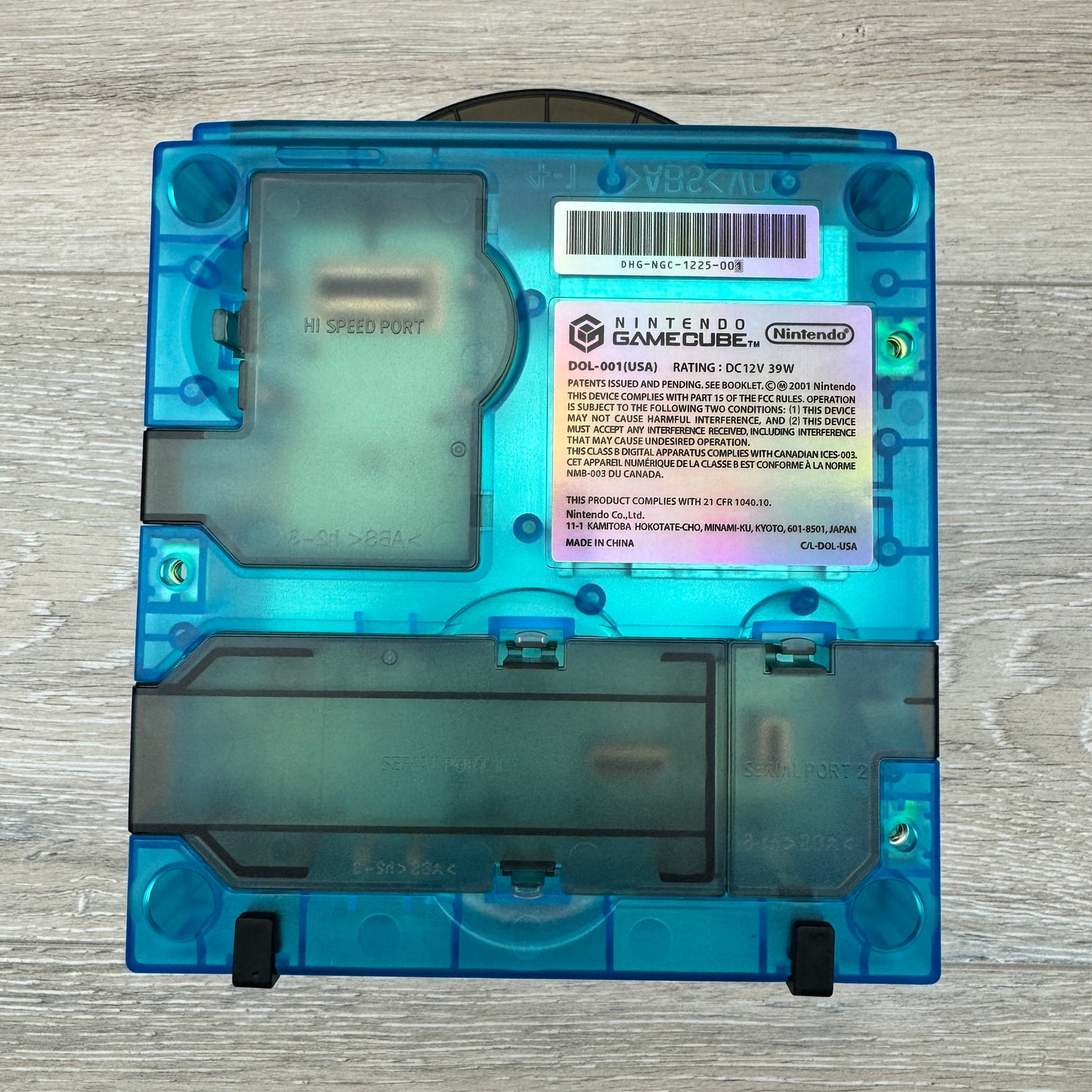 Nintendo GameCube with PixelFX Shiny RetroGEM