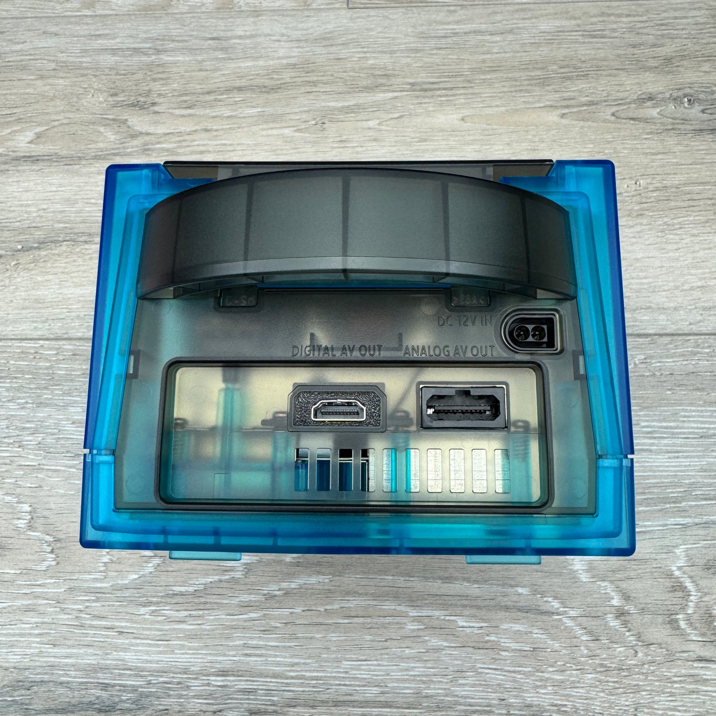 Nintendo GameCube with PixelFX Shiny RetroGEM