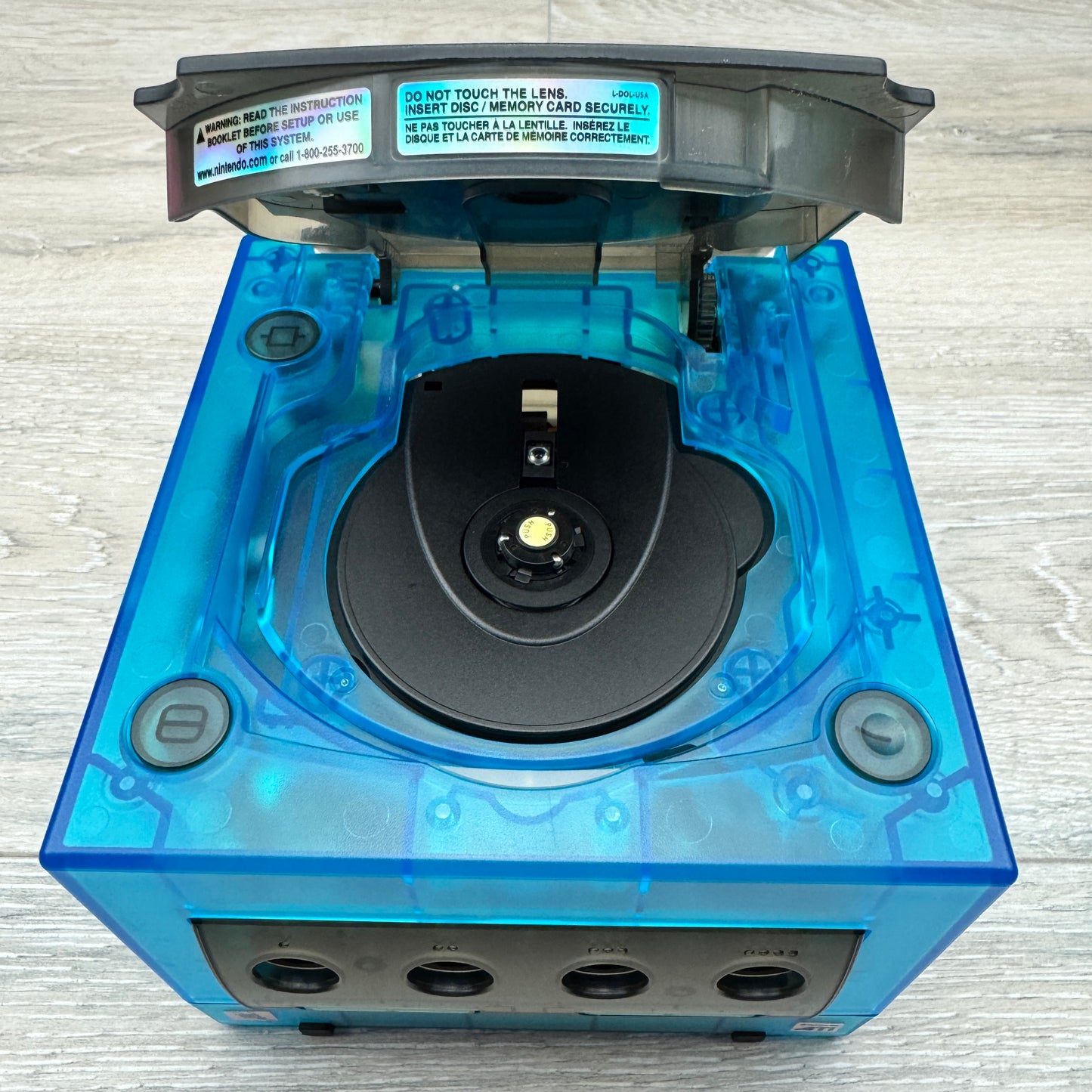 Nintendo GameCube with PixelFX Shiny RetroGEM