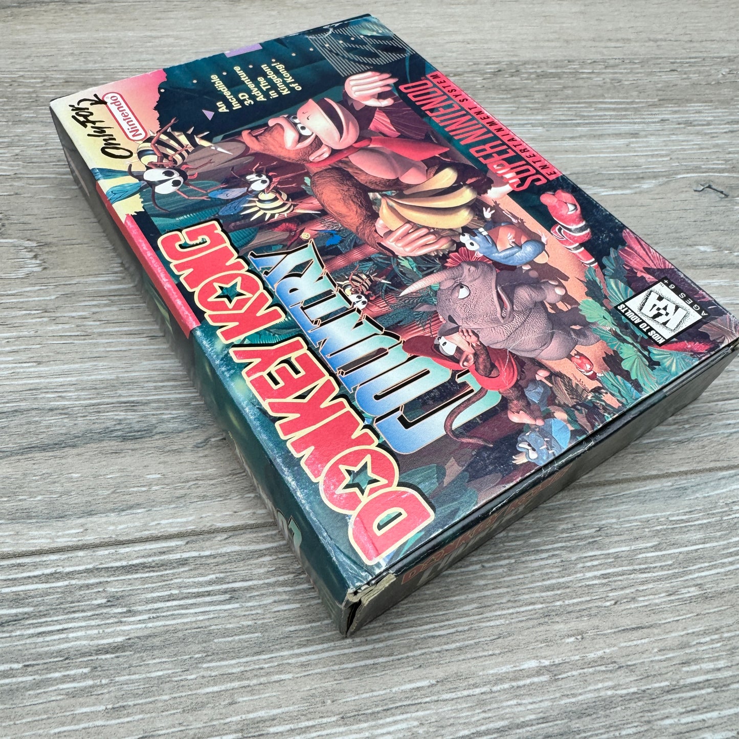 Donkey Kong Country (SNES) - (Cart + Box)