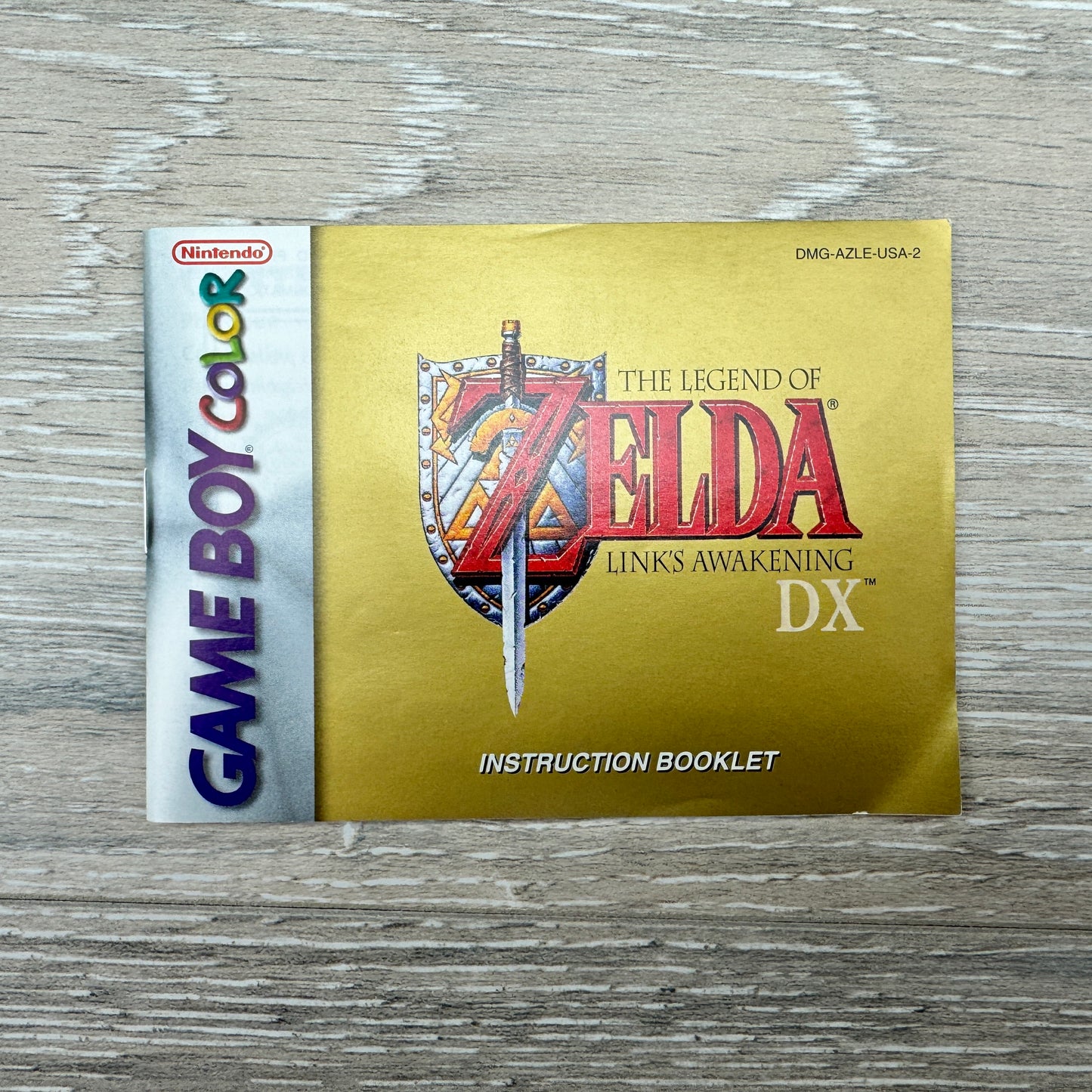 Legend of Zelda: Links Awakening DX (Game Boy Color) + (Cart + Box + Manual)