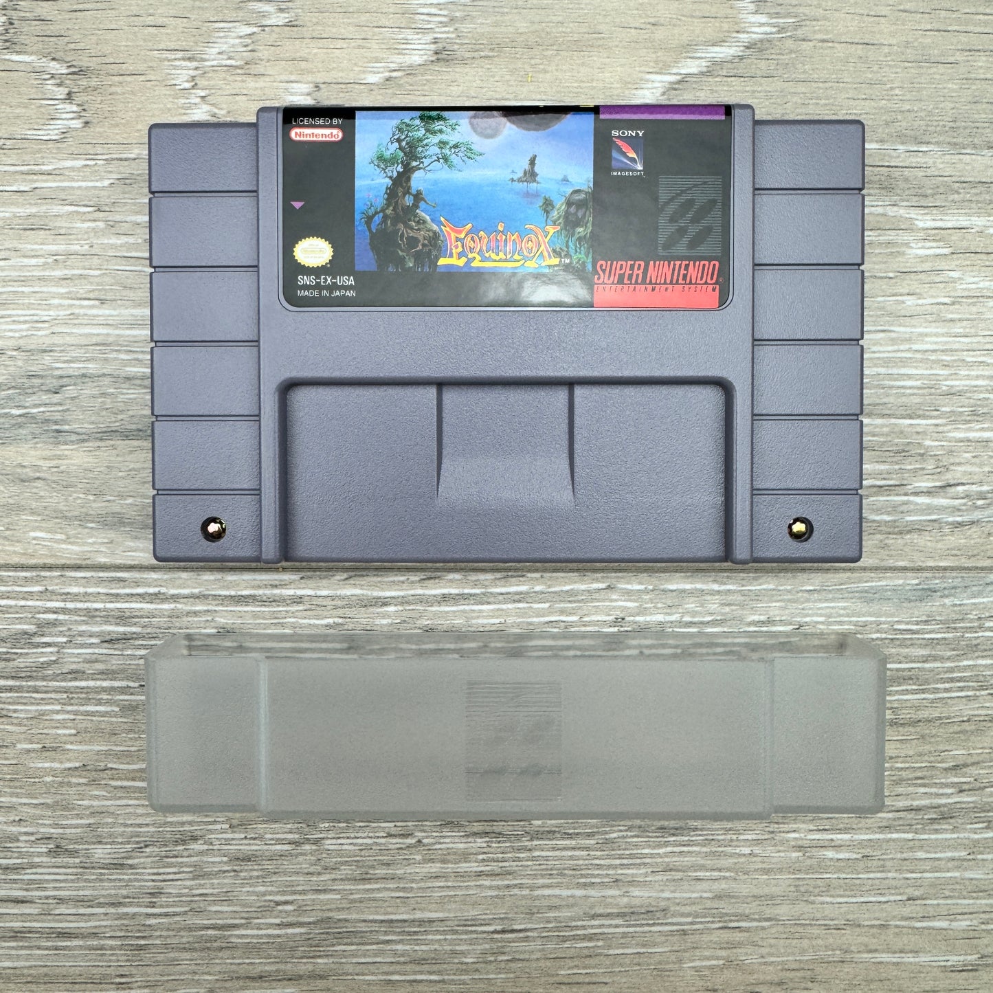 Equinox (SNES) - (Cart + Box + Manual + Extras)