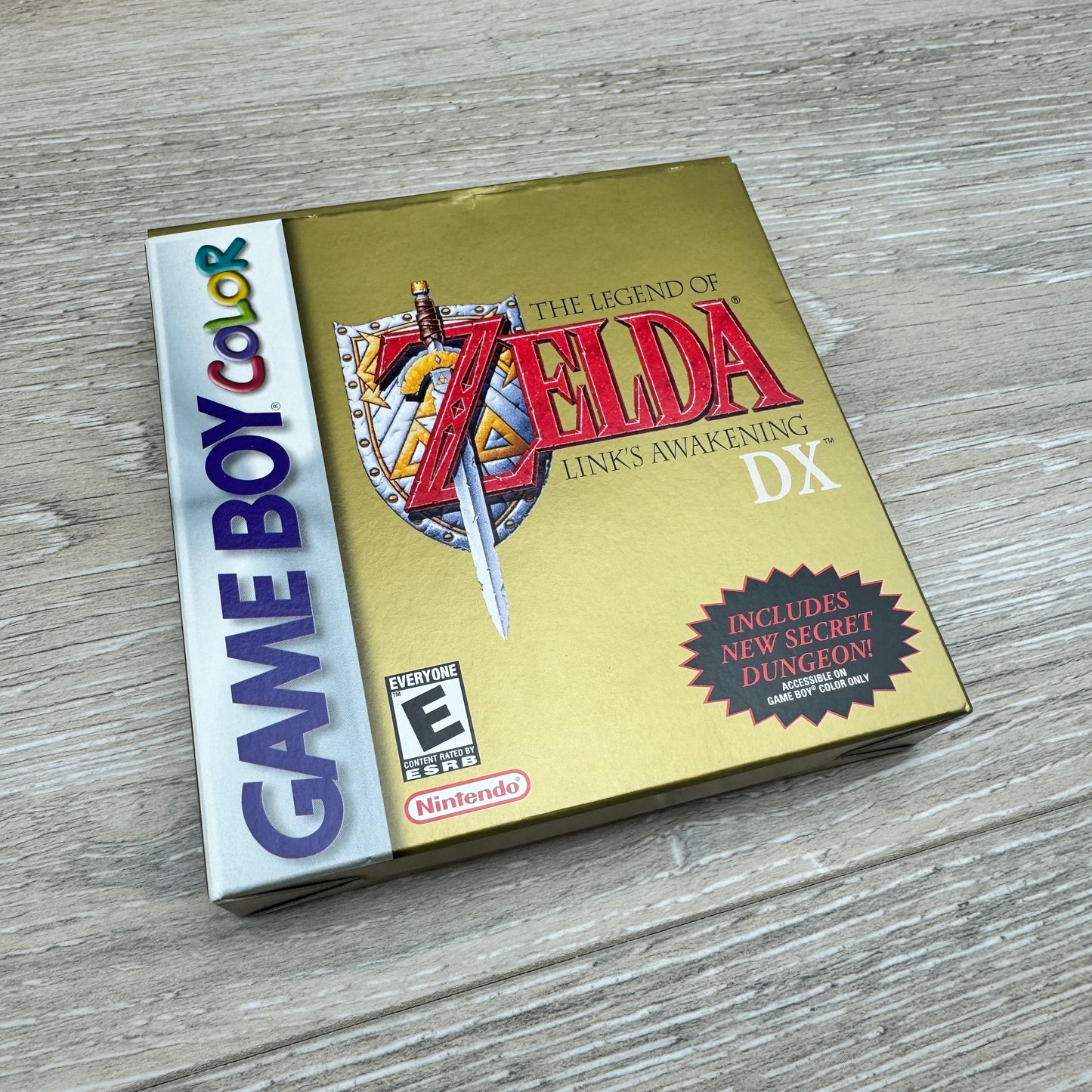 Legend of Zelda: Links Awakening DX (Game Boy Color) + (Cart + Box + Manual)
