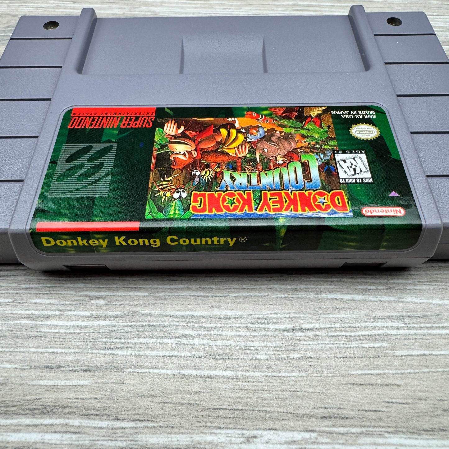 Donkey Kong Country (SNES) - (Cart + Box)