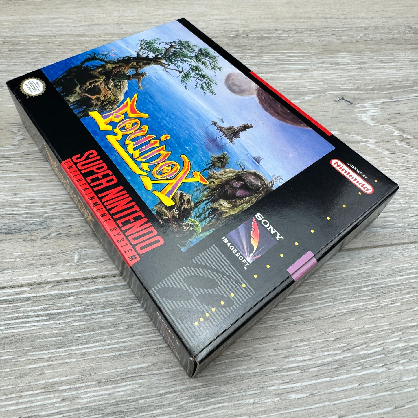 Equinox (SNES) - (Cart + Box + Manual + Extras)