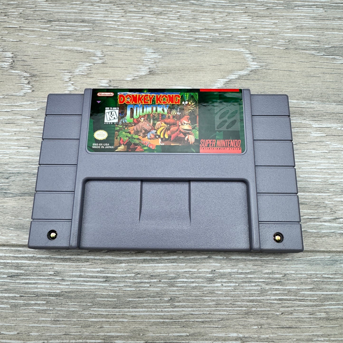 Donkey Kong Country (SNES) - (Cart + Box)