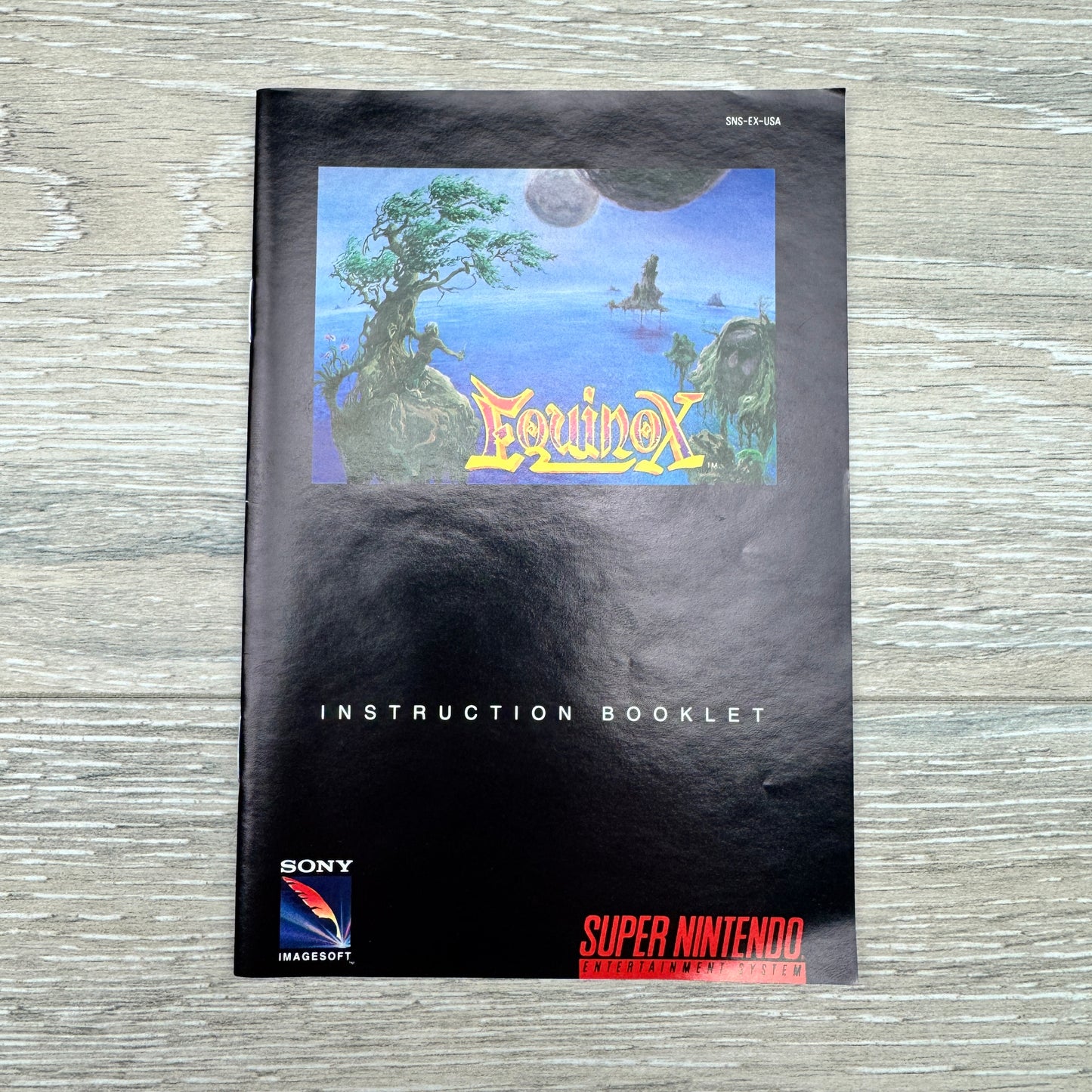Equinox (SNES) - (Cart + Box + Manual + Extras)