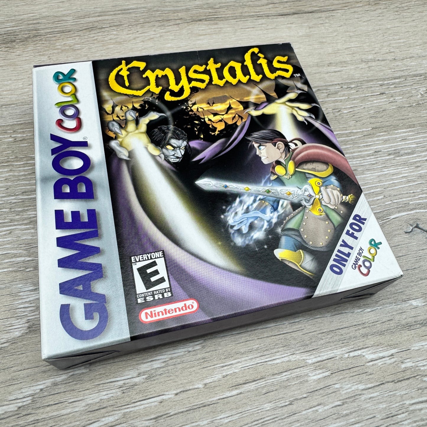 Crystalis (Game Boy Color) - (Game + Box + Manual)