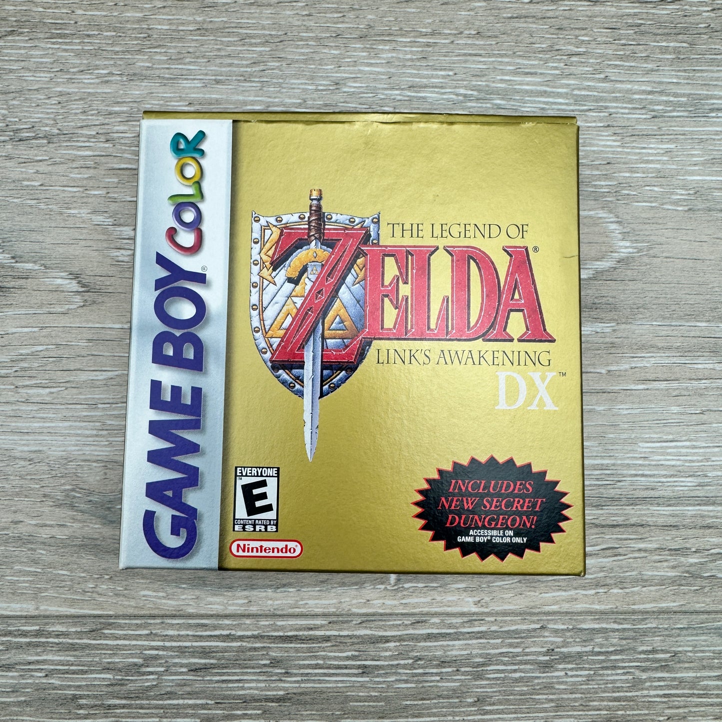 Legend of Zelda: Links Awakening DX (Game Boy Color) + (Cart + Box + Manual)