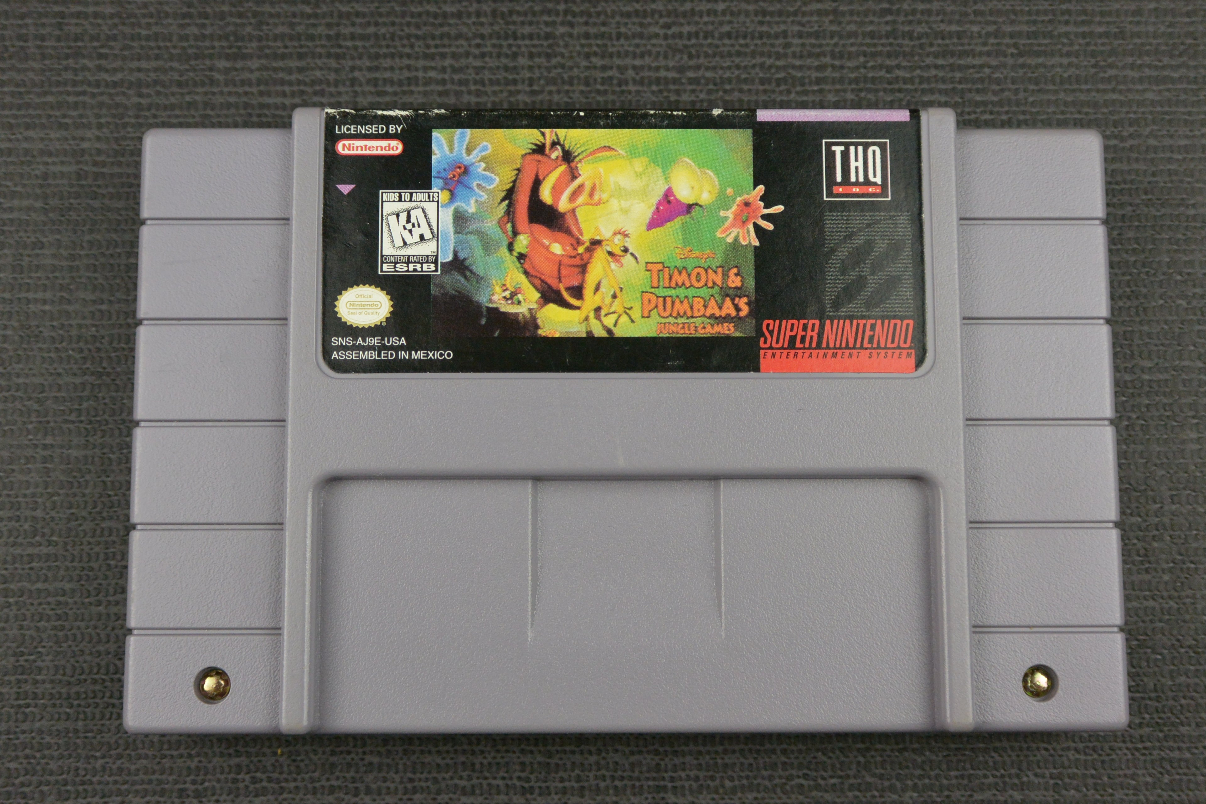 Timon and Pumbaa Jungle Games